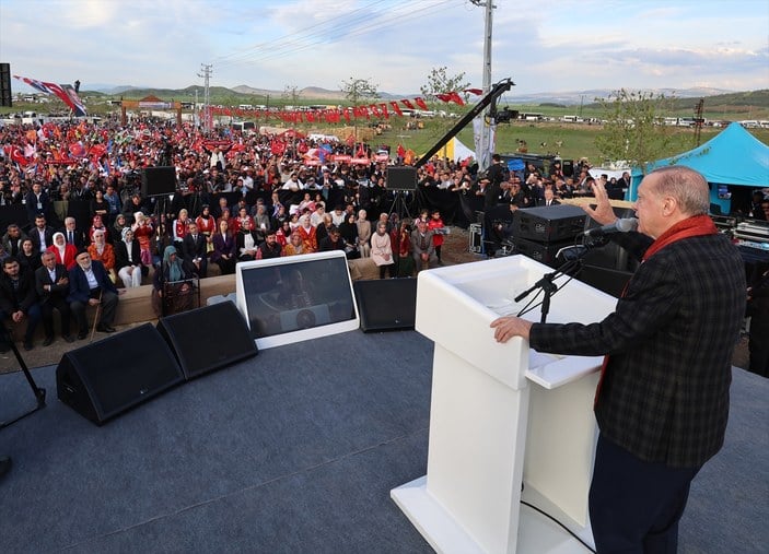 Cumhurbaşkanı Erdoğan'dan Nurdağı köy evleri anahtar teslim töreni konuşması