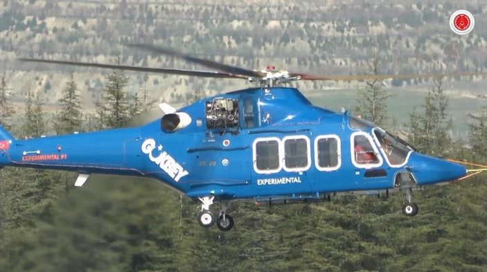 Savunma sanayiinde yeni adım: Yerli ve milli helikopter motoru TS1400, GÖKBEY'i uçurdu