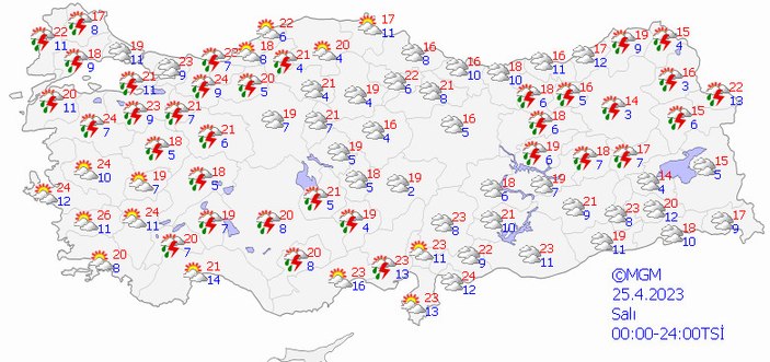 Meteoroloji'den 16 ile sarı kodlu uyarı