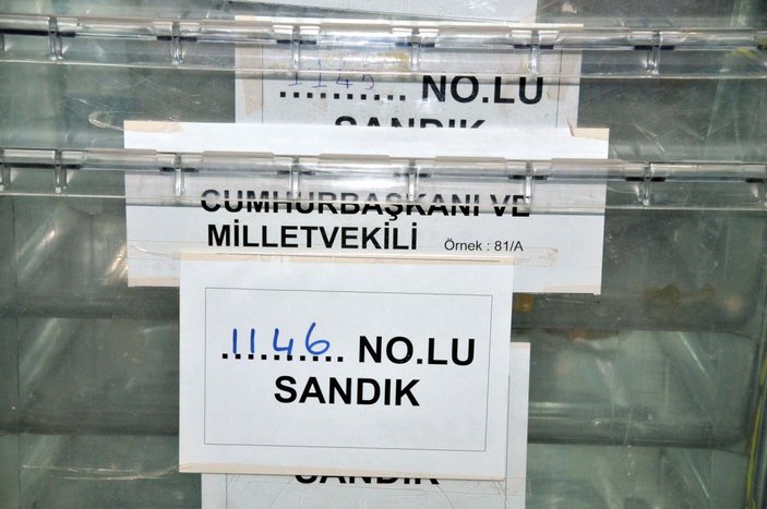 İstanbul Havalimanı'nda seçim sandıkları kuruldu #2