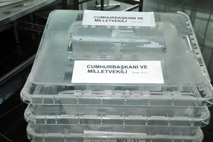 İstanbul Havalimanı'nda seçim sandıkları kuruldu #3