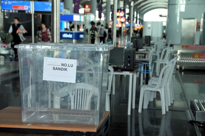 İstanbul Havalimanı'nda seçim sandıkları kuruldu #4