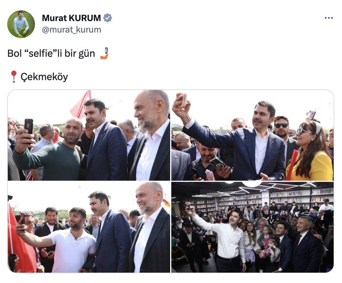 Murat Kurum Çekmeköy'de yeni kentsel dönüşüm projesinin müjdesini verdi