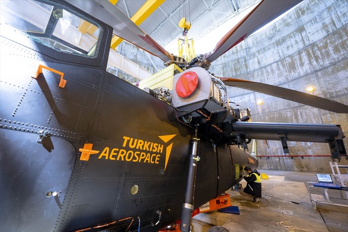 ATAK-2 helikopteri ilk kez motor çalıştırdı