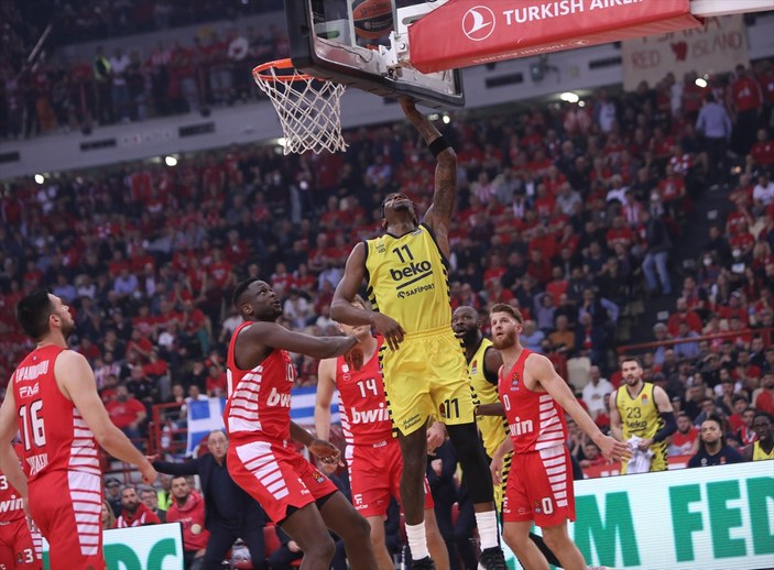 Fenerbahçe, EuroLeague play-off ilk maçında Olympiakos'a kaybetti