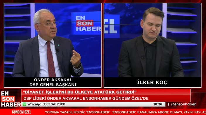 Önder Aksakal: Bülent Ecevit bu muhalefete destek vermezdi
