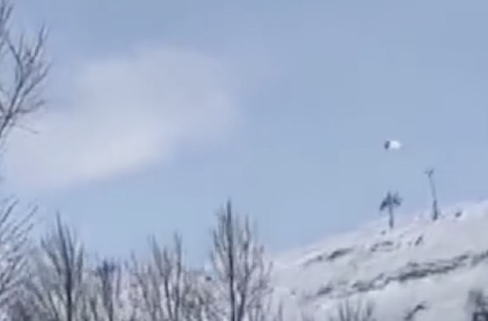 Russian warplane crashes