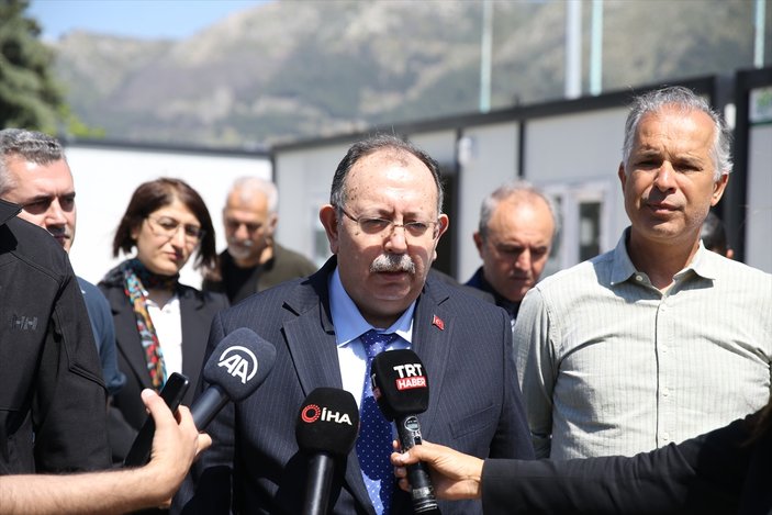 YSK Başkanı Ahmet Yener, deprem bölgesinde önlemelerde bulundu: Hatay'ımız seçime hazır vaziyette