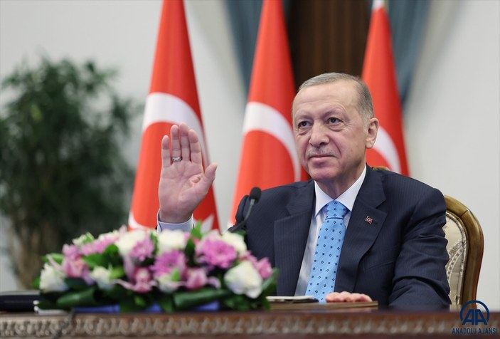 Cumhurbaşkanı Erdoğan Akkuyu Nükleer Güç Santrali törenine canlı bağlantı ile katıldı
