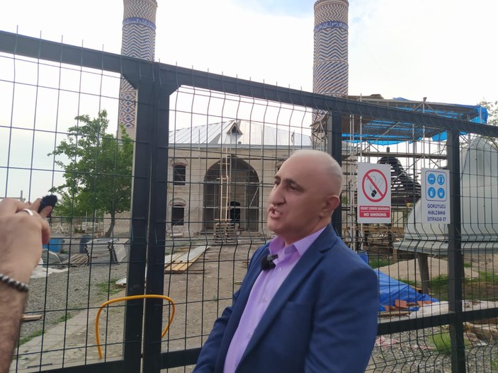 Armenian persecution in Karabakh: Agdam Juma Mosque was used as a barn