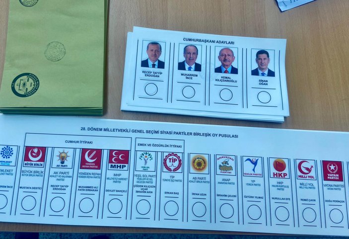 Esenboğa Havalimanı'nda oy verme devam ediyor #1