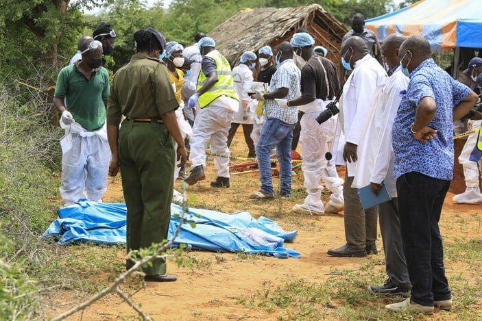 The death toll from starvation cult in Kenya reached 109