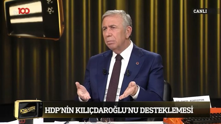 Mansur Yavaş'tan HDP güzellemesi: Mecliste olup derdini anlatmak istiyordur, meşrudur