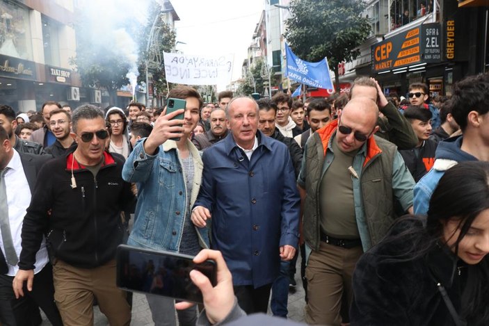 Muharrem İnce gençlere seslendi: Hepiniz 3 kişiyi ikna edeceksiniz