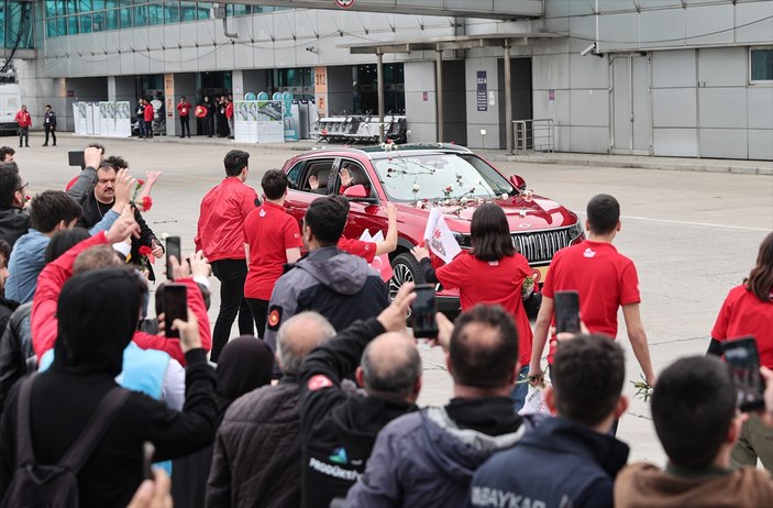 Cumhurbaşkanı Erdoğan TEKNOFEST alanında