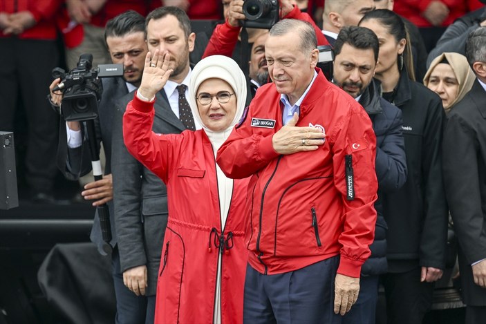 Cumhurbaşkanı Erdoğan TEKNOFEST alanında