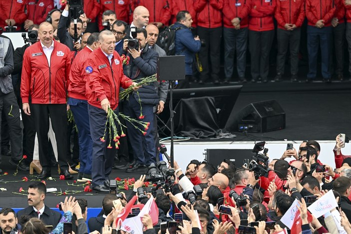 Cumhurbaşkanı Erdoğan TEKNOFEST alanında