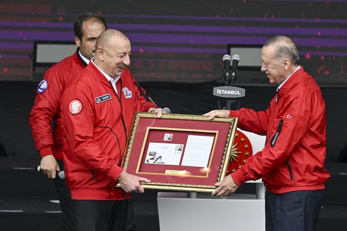 Cumhurbaşkanı Erdoğan TEKNOFEST alanında