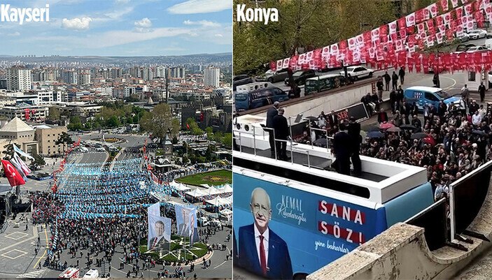 Meral Akşener katılımın az olduğu mitinglerinden sonra Urfalılarla sokakta bir araya geldi