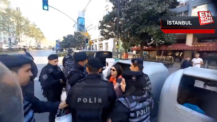 1 Mayıs'ta Taksim'e yürümek isteyenlerle polis arasında arbede yaşandı