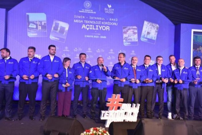 İzmir- İstanbul- Bakü Mega Teknoloji Koridoru açıldı