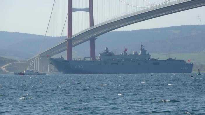 TCG Anadolu yönünü İzmir'e çevirdi