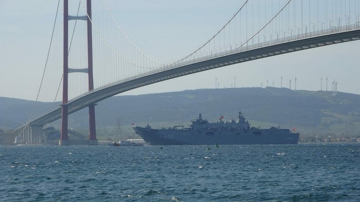 TCG Anadolu yönünü İzmir'e çevirdi