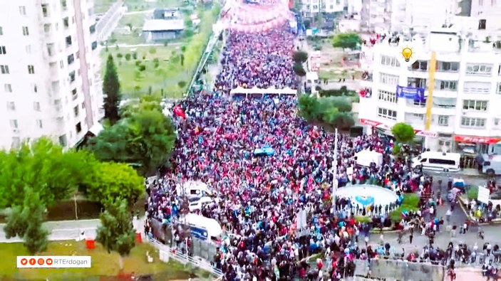 14 Mayıs seçimlerine son 8 gün: Cumhurbaşkanı Erdoğan Mersin'de
