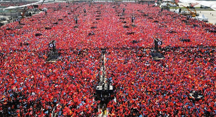 Cumhurbaşkanı Erdoğan'ın büyük İstanbul mitingi konuşması