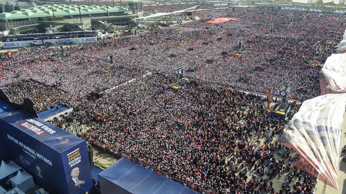 Cumhurbaşkanı Erdoğan'ın büyük İstanbul mitingi konuşması