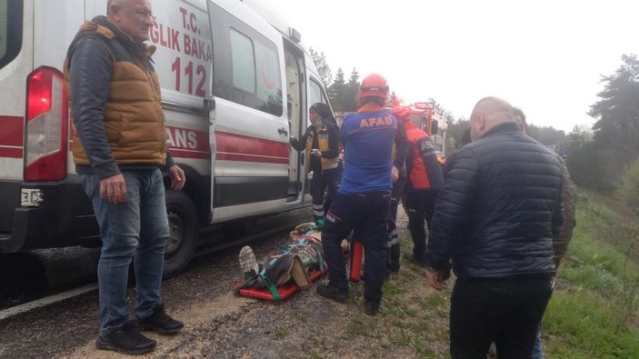 Karabük'te otomobilin şarampole yuvarlandığı kazada 1 kişi öldü