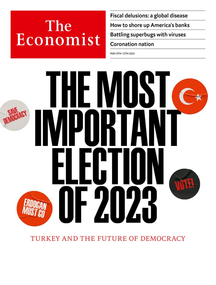 The Economist, Kemal Kılıçdaroğlu'na desteğini Twitter kapağına taşını