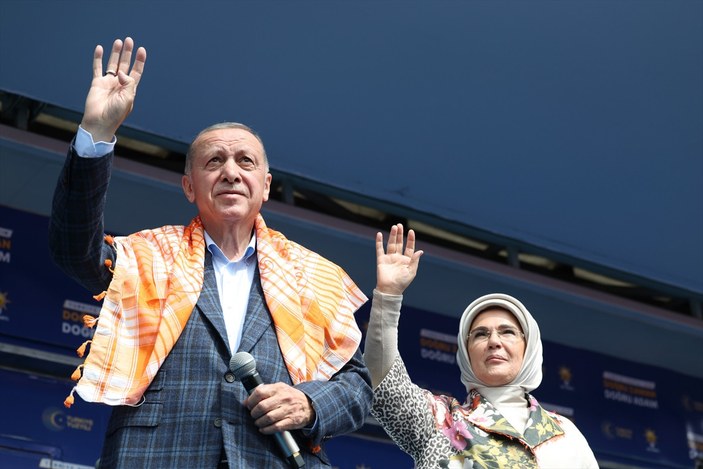 Seçime 5 gün kala Cumhurbaşkanı Erdoğan Aydın mitinginde