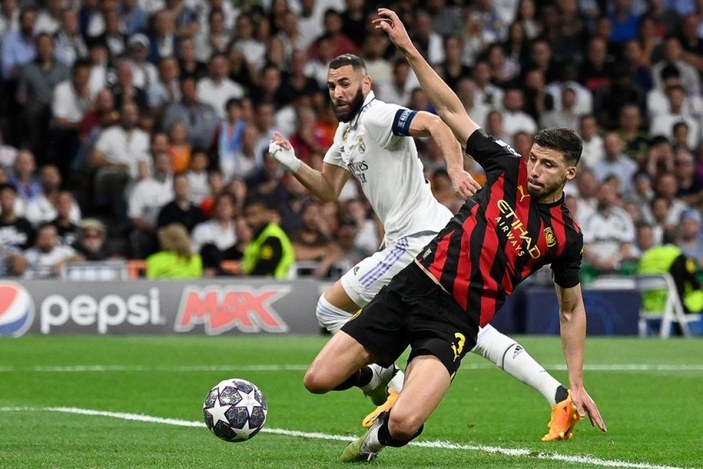 Şampiyonlar Ligi yarı final ilk maçında Real Madrid ile Manchester City berabere kaldı