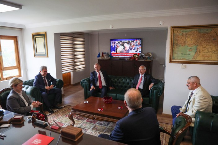 Kemal Kılıçdaroğlu ile Ümit Özdağ arasındaki görüşme başladı