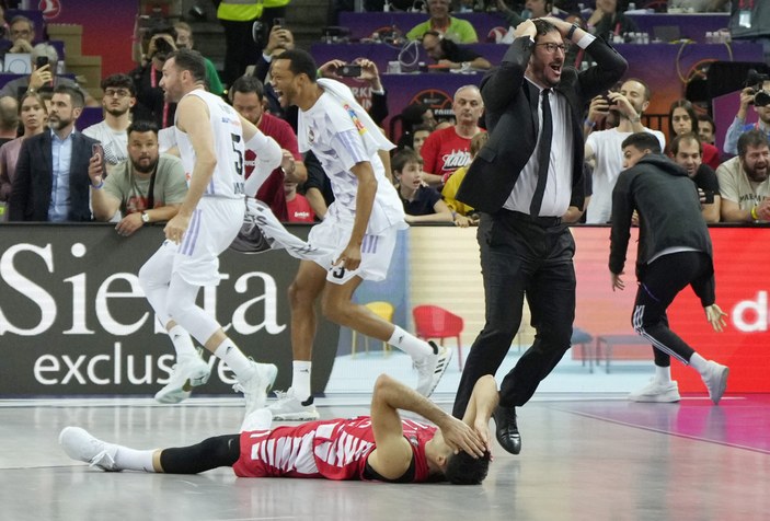 Olympiakos'u yenen Real Madrid, EuroLeague şampiyonu oldu