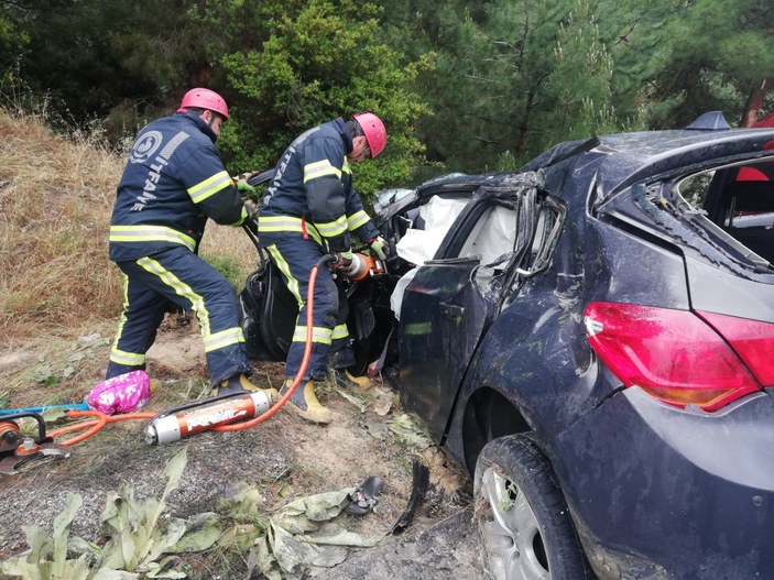 Denizli'de trafik kazasında bir aile yok oldu: 4 ölü, 1 yaralı