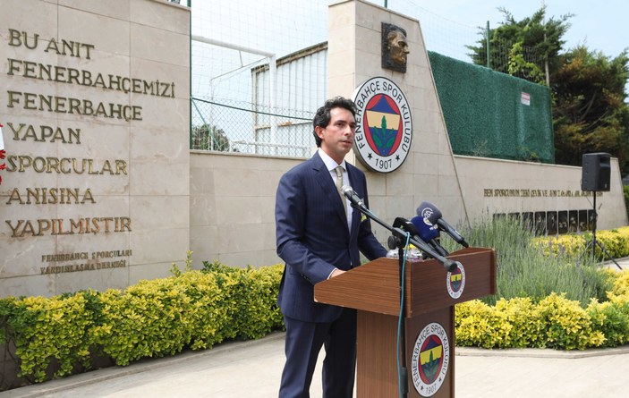 Fenerbahçe'de vefat eden Ergun Öztuna için tören düzenlendi