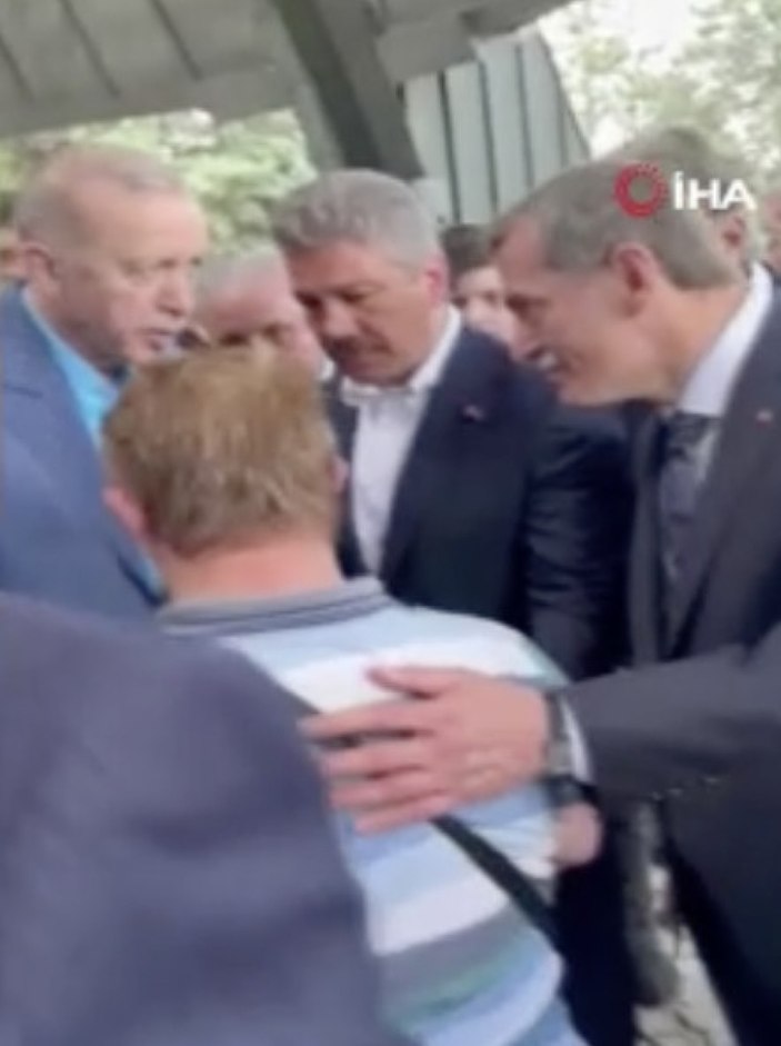 Cumhurbaşkanı Erdoğan ile down sendromlu İbrahim'in diyaloğu