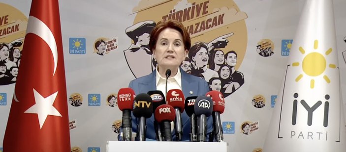 Meral Akşener'den Cumhurbaşkanı Erdoğan'a tebrik