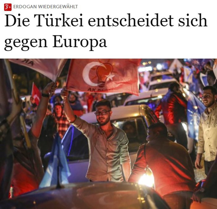 Alman basınında Erdoğan zaferi yorumu: AB süreci kapandı