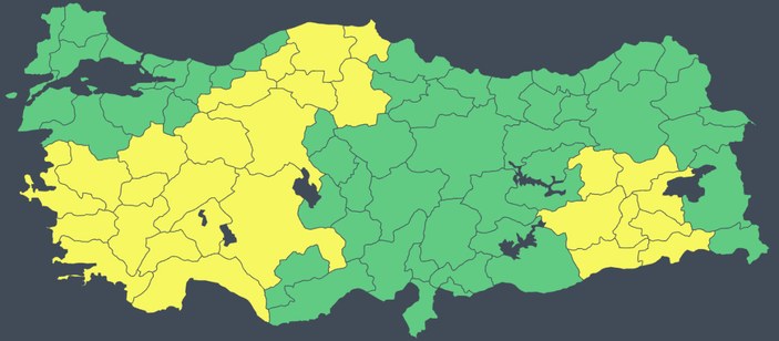 Meteoroloji'den 28 şehir için sarı kod: Valilik Ankaralıları uyardı