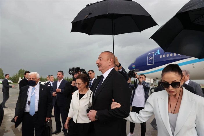 İlham Aliyev, Cumhurbaşkanı Erdoğan'ın 'Göreve Başlama Töreni' için Ankara'ya geldi