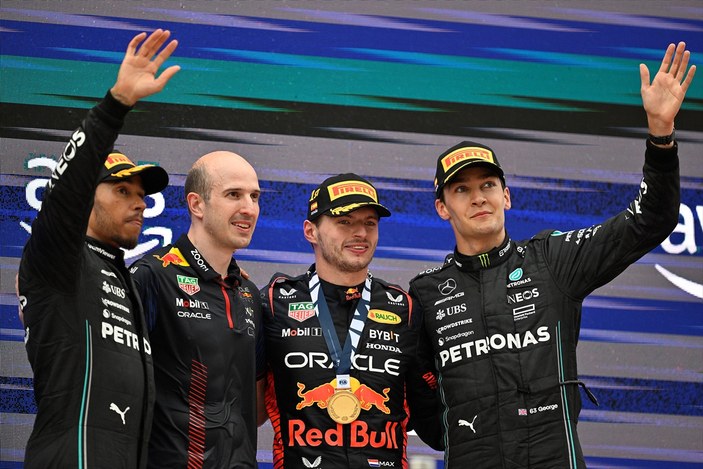 F1 İspanya Grand Prix'sinde galip Verstappen