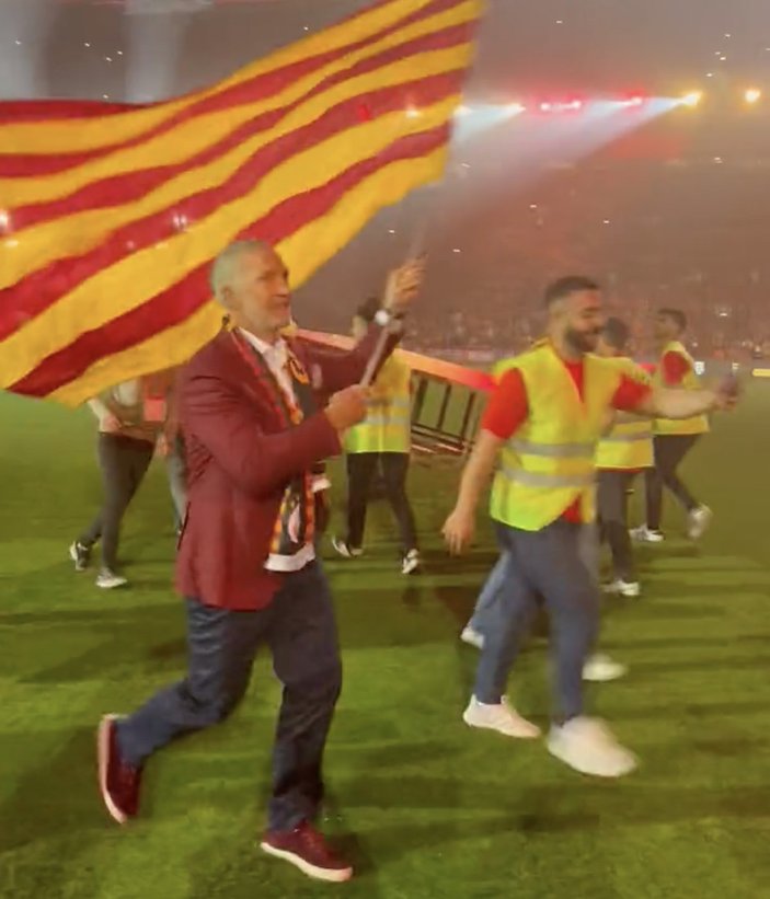 Galatasaray'ın şampiyonluk kutlamalarına Graeme Souness katıldı