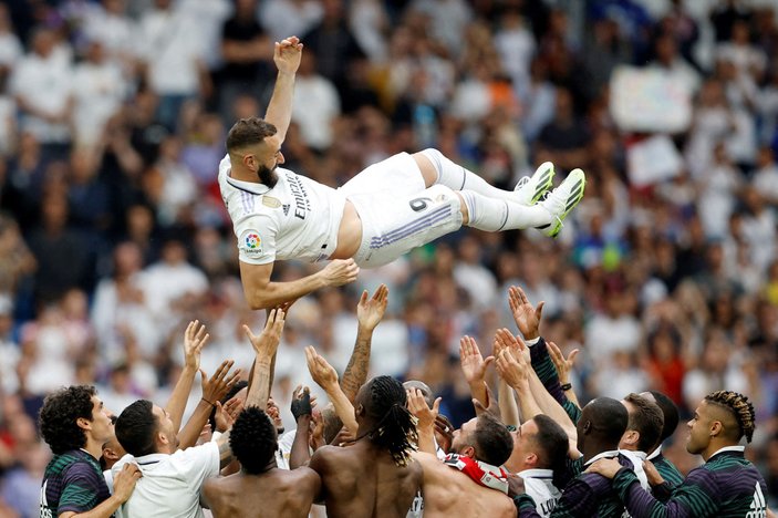 Real Madrid, Karim Benzema'ya veda etti