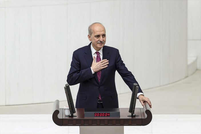 Numan Kurtulmuş TBMM Başkanı seçildi