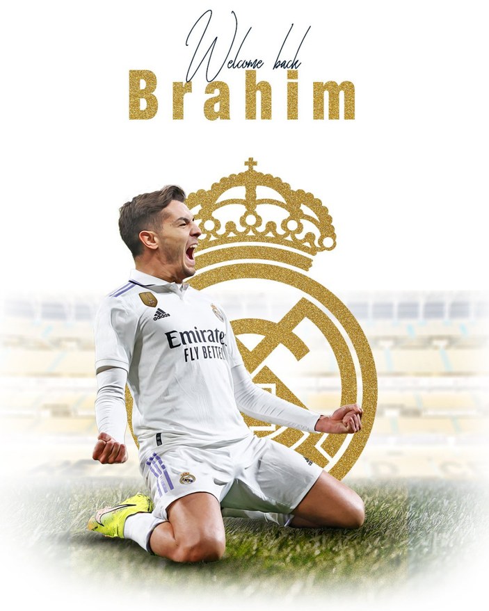 Brahim Diaz, Real Madrid'e geri döndü