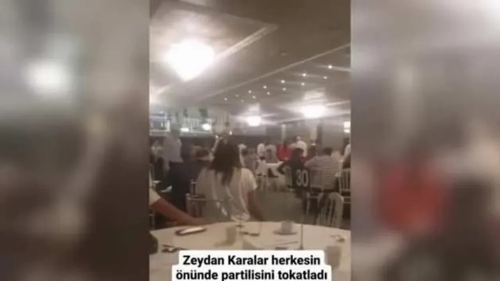 CHP'li Adana Büyükşehir Belediye Başkanı Zeydan Karalar, kürsüye çağırdığı partiliyi tokatladı