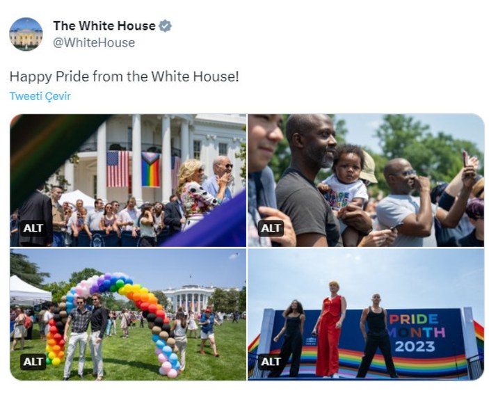 Beyaz Saray'da LGBT etkinliği! Joe Biden: Trans çocukları hedef alan yasaya karşı direnmeliyiz